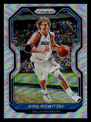 2020-21 Panini Prizm Silver Prizms Dirk Nowitzki #180 Dallas Mavericks • $2.97