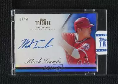 2012 Topps Tribute Auto Blue /50 Mark Trumbo #TA-MT3 Auto • $23.24