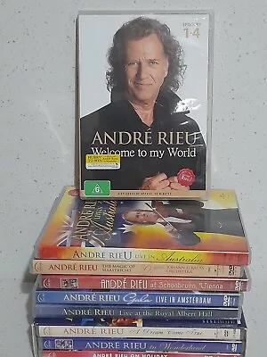 Andre Rieu DVD X 9  Bulk Lot Bundle Christmas  Dutchman Australia  Amsterdam  • $30