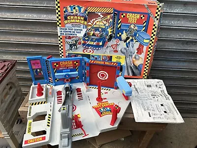 Crash Dummies Test Center MISSING 1 PIECE Boxed Playset • £50