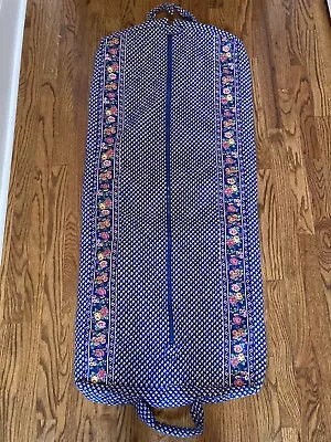 Vera Bradley Blue Floral Garment Bag W Monogram • $39.99