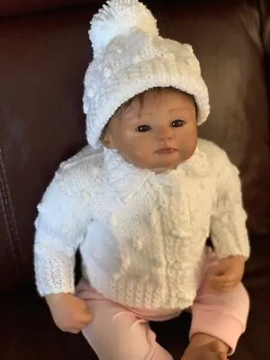 Aran Baby Popcorn Jacket And Hat Pattern. VR59 • £3.70