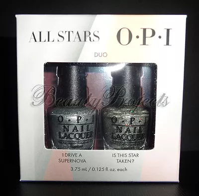 OPI All Stars Duo Mini Nail Lacquers Nail Polish .125oz Mini Size 2pc • $7.49