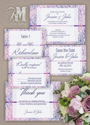 £10.99 • Buy Personalised Wedding Birthday Day Evening Invitations Cards