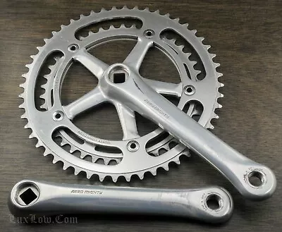 Vintage Sugino Aero Mighty Road Bike 170mm CRANKS 52t42t Chainrings Tour Bicycle • $120