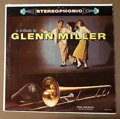 Glenn Miller A Tribute To By Palace Records 33rpm VINYL LP • $1.95