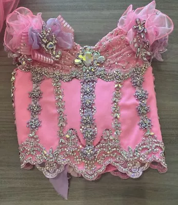 Pageant Dress Girl Formal Beauty Toddler Glitz National Bling Pink Purple • $275
