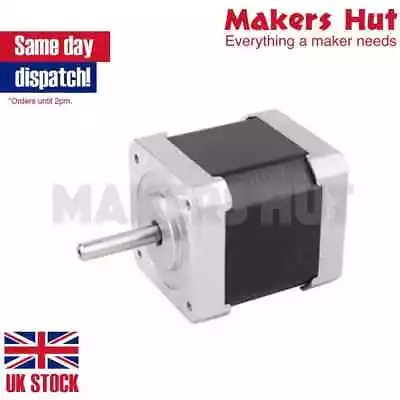 Nema 17 Bipolar Stepper 1.8deg 12v 1.2A 400mN.m 42x42x40mm 4-wires Nema17 CNC • £11.49