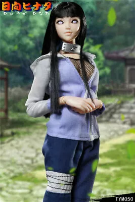 1/6 Japanese Ninja Hyuga Hinata W/Movable Eyes Sculpt Collectible Figure Model  • $89.63