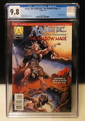 Magic The Gathering The Shadow Mage #1 Comic CGC 9.8 1st App Magic The Gathering • £119.99