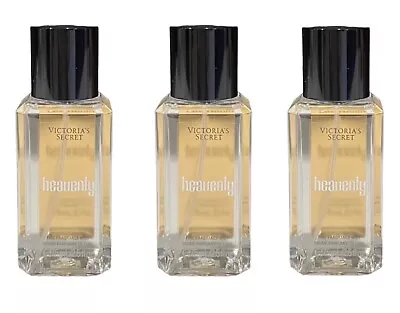 Victoria's Secret Heavenly Mist Fragrance Perfume Travel Size 2.5 Fl Oz Lot Of 3 • $33.49