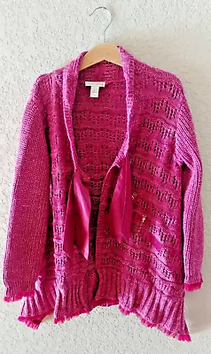 Naartje Cardigan Pink Girls L (6 Yrs) • $9.49