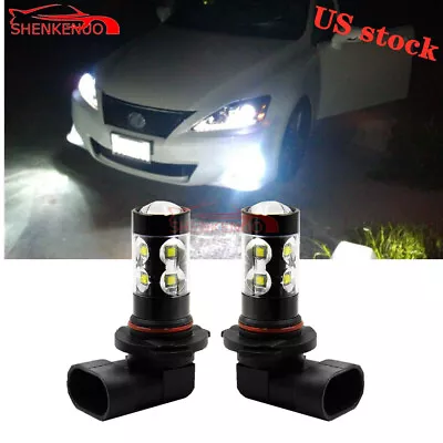 For Toyota Daytime Running Light DRL LED Bulbs High Power 6000K 100W 9005 HB3 • $9.90