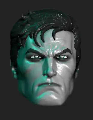 Batman Bruce Wayne Jim Lee 1:12 Scale Custom Unpainted Head 6  Action Figure • $9.90