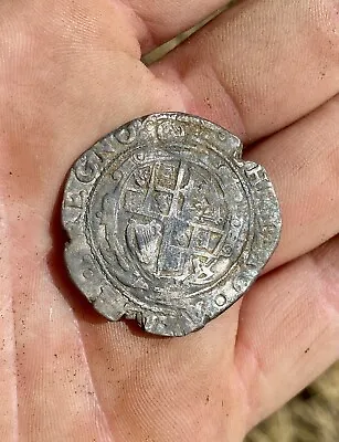 Charles I Silver Half Crown Mint Mark: Triangle In A Circle. 1641-1653 • £112