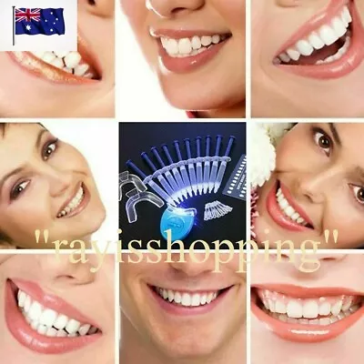 10 X 3ml 44% Strength Syringes Teeth Tooth Whiten Whitening LED Mouthguards • $49.01
