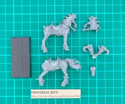 Chaos Marauder Horsemen Horse Horselord G Champion Warhammer Rectangular L2 E • £5.50