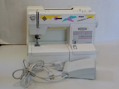 $200 • Buy Pfaff 6091 Varimatic Sewing Machine Working  Tested Case Original Foot Pedal