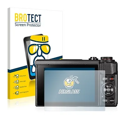 Canon Powershot G7 X Mark II BROTECT® AirGlass® Premium Glass Screen Protector  • $28.49