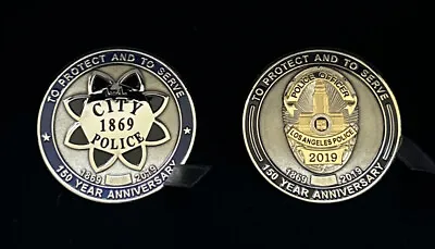 LAPD Los Angeles Police Department  150 Year Limited Edition  Challenge Coins • $54.99