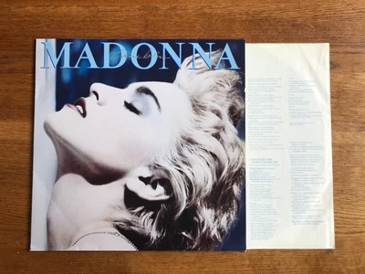 £3.99 • Buy Madonna - True Blue (1986) Vinyl LP & Inner