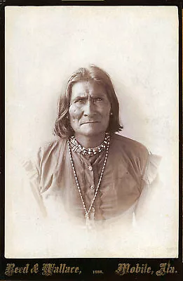 Native American Apache Indian Portrait Geronimo Photo Art Print Picture • £4.50