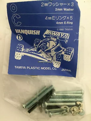 Tamiya 9465317 Vanquish Screw Bag D 58076 Vintage (Box T6) • $16.79