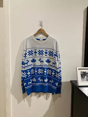 Canadian Club Sweater Size L/XL • $40