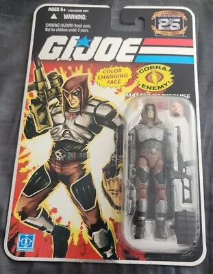 GI Joe 25th Anniversary - ZARTAN Hasbro Brand New Sealed Color Changing Face • $27.50