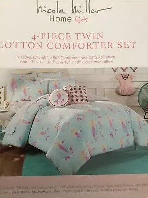 Mermaid Twin Comforter Set For Mermaid Lovers💕 • $60