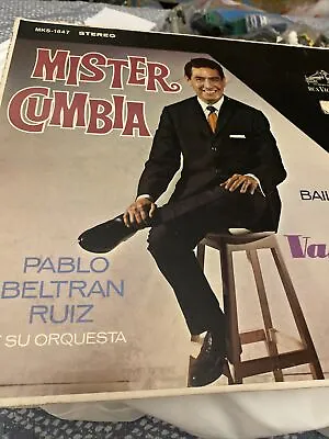 PABLO BELTRAN RUIZ Y SU ORQUESTA  Mister Cumbia  RCA Victor MKL-1647 33rpm LP • $5.49