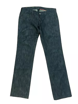 £68 • Buy Prada Jeans Effects Blue Pants Straight Fit Size 29