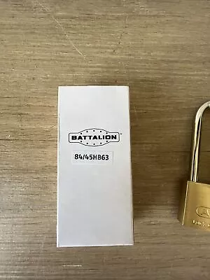 ABUS Battalion 84/45HB63 KA GR4 19826 Lock • $11.99