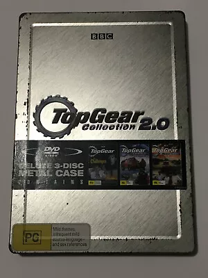 Top Gear Collection 2.0 Steelbook (3 X DVD 2008) Metal Case BBC • $3.97