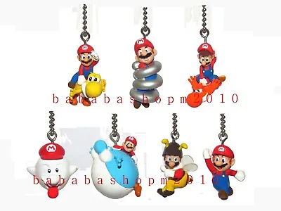 Takara Tomy Mario Keychain Gashapon Figue (ful Set Of 7 Keychain Figures) • $35.90