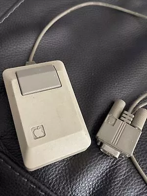 Vintage Apple Mouse Macintosh Serial M0100 (untested) • $80