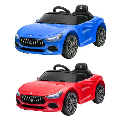 Kids Ride On Car Maserati Licensed Electric Dual Motor Toy Remote Control 12V • $198.99
