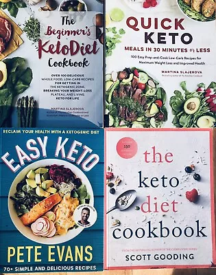 KETO DIET COOKBOOK Quick EASY Martina Slajerova GOODING Beginner’s • $54.99