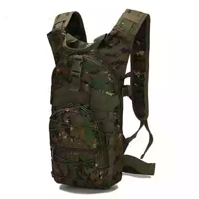 15L Tactical Backpack 800D Oxford Military Hiking Bicycle Backpacks Outdoor • $26.95