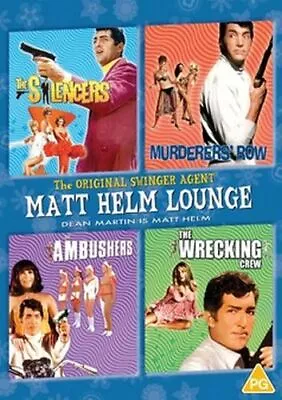 Matt Helm Lounge - The Silencers / Murderers Row / The Ambushers / [uk] New Dvd • $50.36