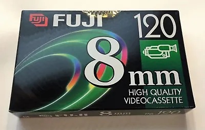 NEW Fuji 120 8mm High Quality Video Cassette Film Tape P6-120 With Free Shipping • $7.99