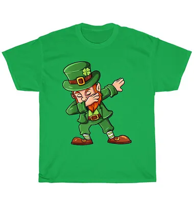Dabbing Leprechaun Dab Dance Irish St Patricks Day Shamrock T-Shirt Unisex Gift • $18.99