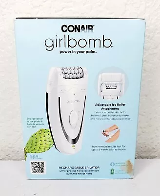 Conair Girlbomb Epilator Ice Roller Hair Removal New • $28