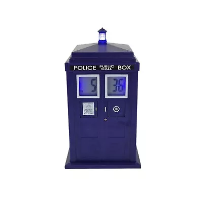 Doctor Who Tardis Police Box Projection LED Digital Alarm Clock By Zeon 2009 • £24.99