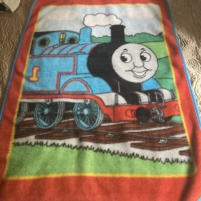 Thomas The Tank Engine Train Plush SOFT Baby Blanket Crib Toddler Bed 31x43” • $12