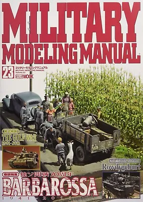 MILITARY MODELING MANUAL Vol.23 OPERATION BARBAROSSA PICTORIAL BOOK HOBBY JAPAN • $36.30
