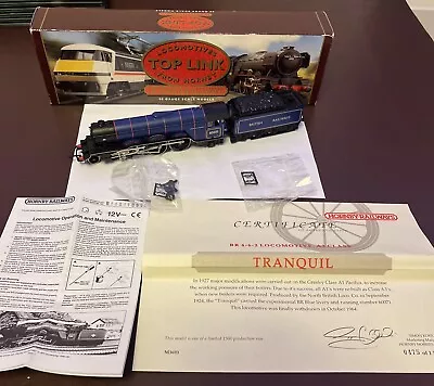 Hornby-r140-tranquil-60071-ltd Ed-ex Blue Livery-boxed-rare-cert-cd Motor Conv • £203.60