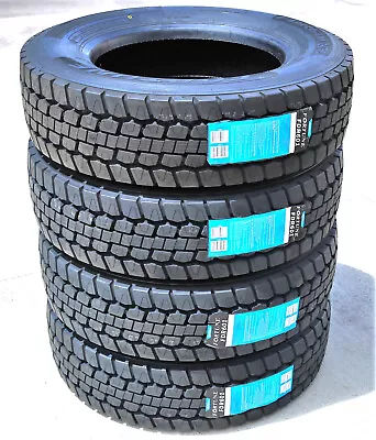 4 Tires Fortune FDR601 ET 295/75R22.5 Load H 16 Ply Drive Commercial • $1621.99