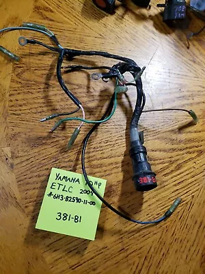 70hp Yamaha Outboard Engine Wiring Harness # 6h3-82590-11-00 • $71