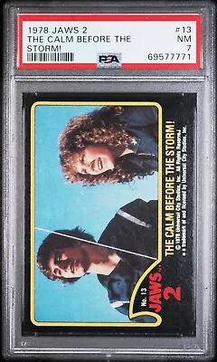 1978 Jaws 2 #13 THE CALM BEFORE THE STORM! PSA 7 NM • $42.59